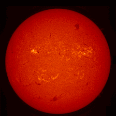 Image of Sun's chromosphere