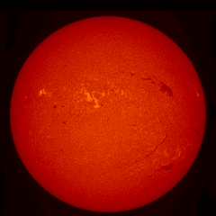 Image of Sun's chromosphere