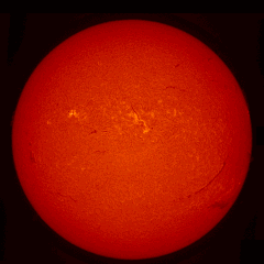 Image of Sun's chromosphere