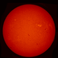 Image of Sun's chromosphere