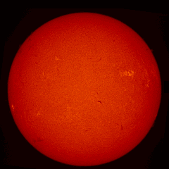 Image of Sun's chromosphere