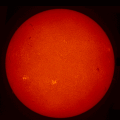 Image of Sun's chromosphere