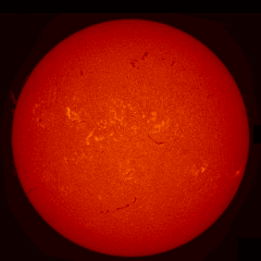 Image of Sun's chromosphere