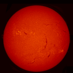 Image of Sun's chromosphere