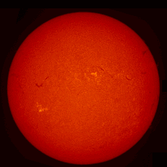 Image of Sun's chromosphere