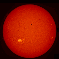 Image of Sun's chromosphere