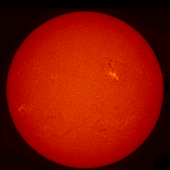 Image of Sun's chromosphere