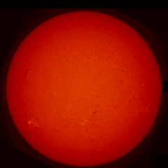 Image of Sun's chromosphere