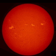 Image of Sun's chromosphere