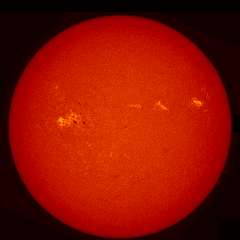 Image of Sun's chromosphere