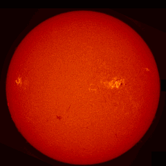 Image of Sun's chromosphere