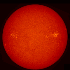 Image of Sun's chromosphere