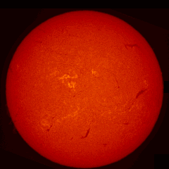 Image of Sun's chromosphere