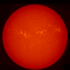 Image of Sun's chromosphere