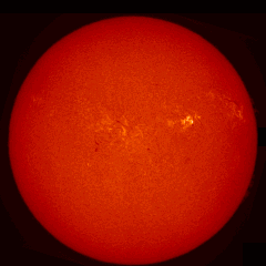 Image of Sun's chromosphere