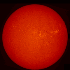 Image of Sun's chromosphere