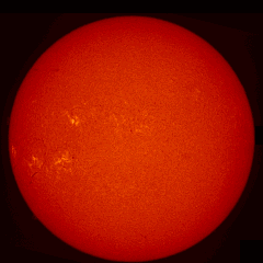 Image of Sun's chromosphere