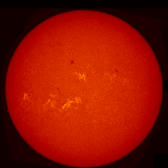 Image of Sun's chromosphere