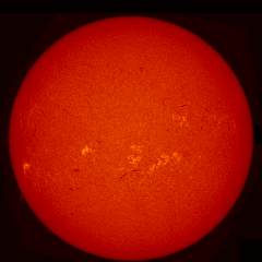 Image of Sun's chromosphere