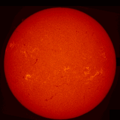 Image of Sun's chromosphere