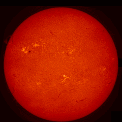 Image of Sun's chromosphere