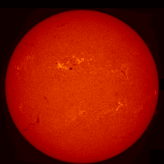 Image of Sun's chromosphere