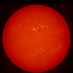 Image of Sun's chromosphere