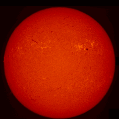 Image of Sun's chromosphere