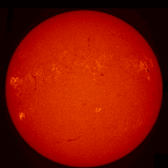 Image of Sun's chromosphere