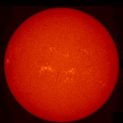 Image of Sun's chromosphere