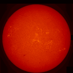 Image of Sun's chromosphere