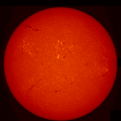 Image of Sun's chromosphere