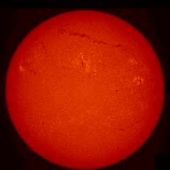 Image of Sun's chromosphere