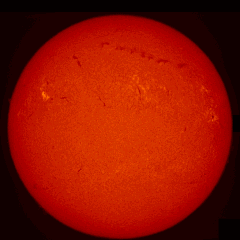 Image of Sun's chromosphere