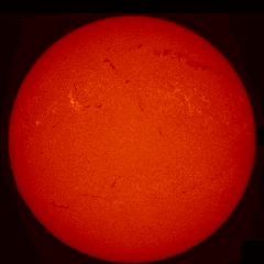 Image of Sun's chromosphere