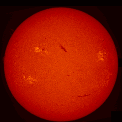 Image of Sun's chromosphere