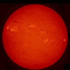 Image of Sun's chromosphere