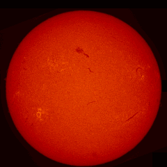 Image of Sun's chromosphere