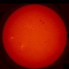 Image of Sun's chromosphere