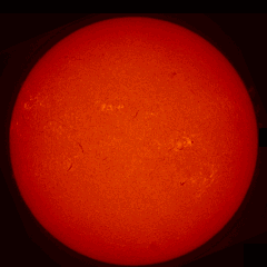 Image of Sun's chromosphere