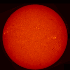 Image of Sun's chromosphere