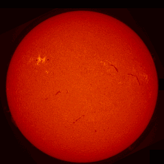 Image of Sun's chromosphere