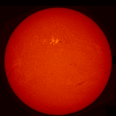 Image of Sun's chromosphere