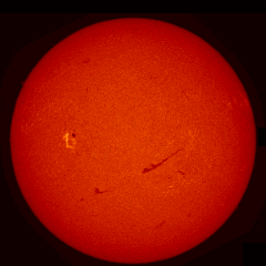 Image of Sun's chromosphere