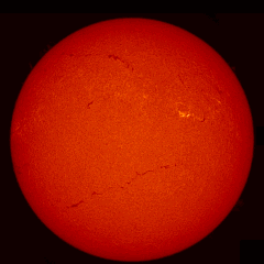 Image of Sun's chromosphere