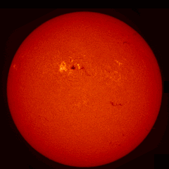 Image of Sun's chromosphere