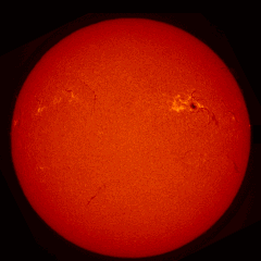 Image of Sun's chromosphere