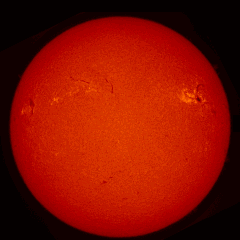 Image of Sun's chromosphere