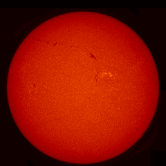 Image of Sun's chromosphere