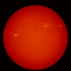 Image of Sun's chromosphere